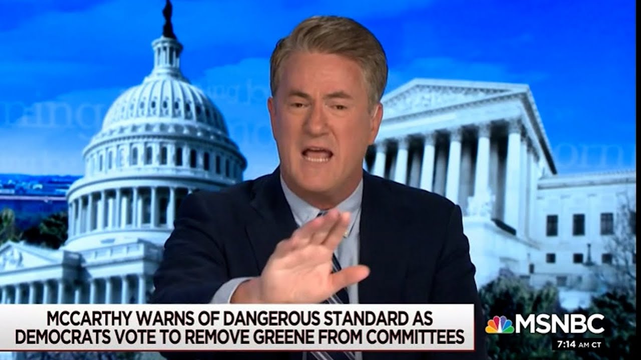 Joe Scarborough ridicules Kevin McCarthy & his Democratic list: The 4yrs of McCarthyism are over.
