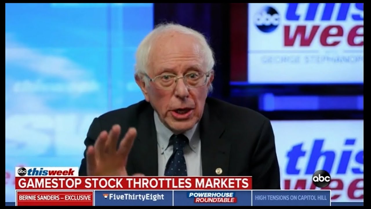 Senator Bernie Sanders & Politics Done Right agrees: The business model of Wall Street is fraud